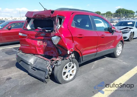 2019 Ford Ecosport Se z USA, uszkodzony, nr VIN MAJ3S2GE5KC258476